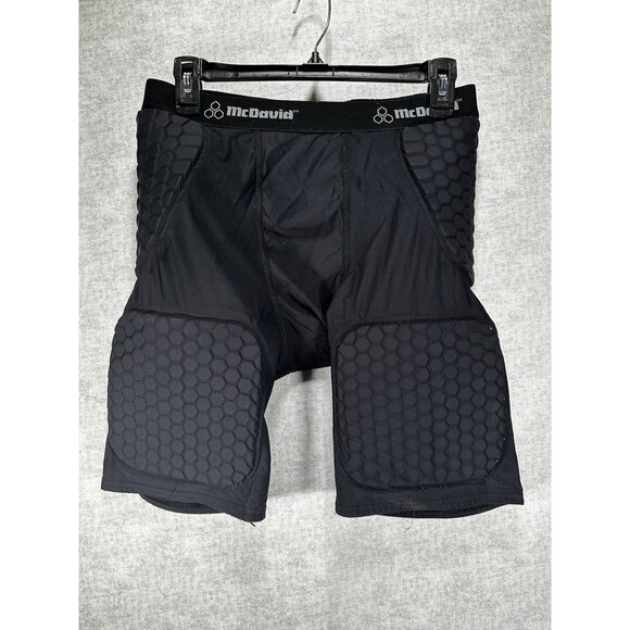 McDavid Padded Compression Sports Shorts Men's Black Size XL - Picture 1 of 9